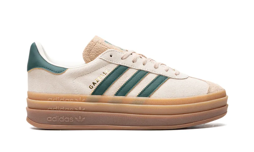 Adidas Gazelle GAZELLE BOLD WMNS 'Cream Collegiate Green' 