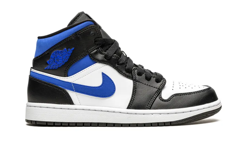 Air Jordan 1 Air Jordan 1 Mid 'Racer Blue Black White'