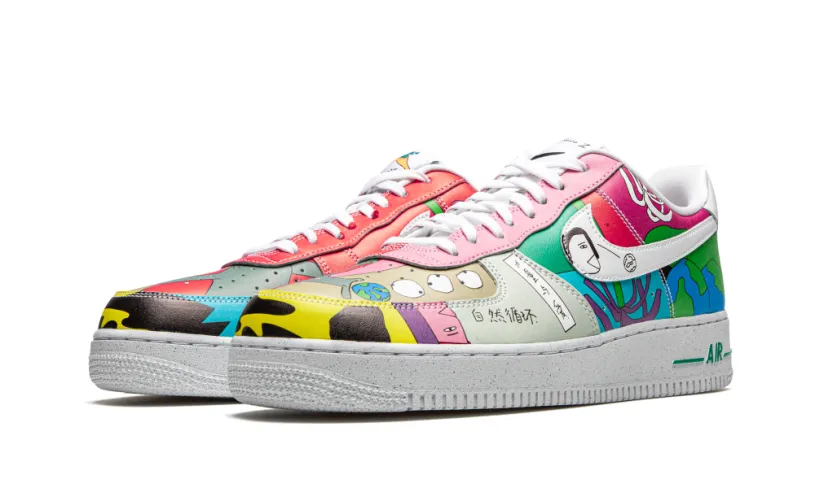 Nike Lifestyle Air Force 1 Low Flyleather 'Ruohan Wang' 