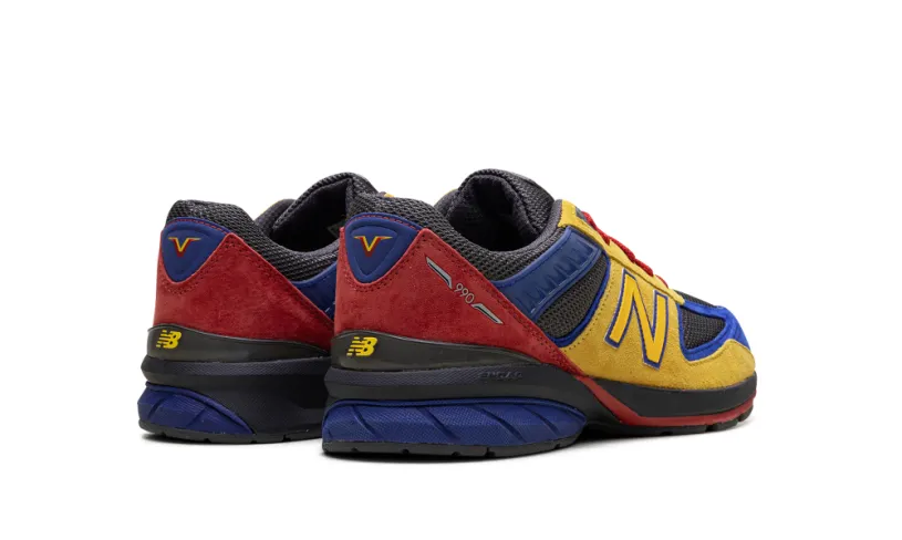 New Balance 990 990 GS 'Yellow Red Blue' 