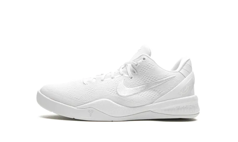 Nike Basketball Kobe 8 Protro GS 'Triple White'