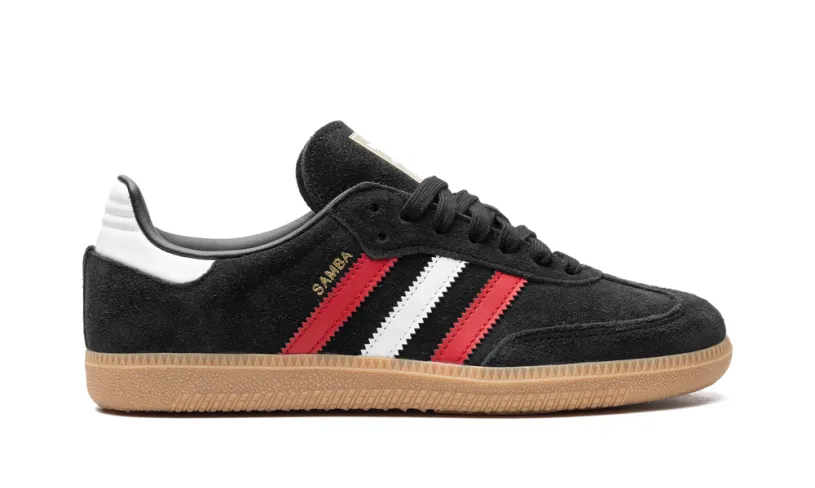 Adidas Samba Samba OG 'core black better scarlet GUM 3' 